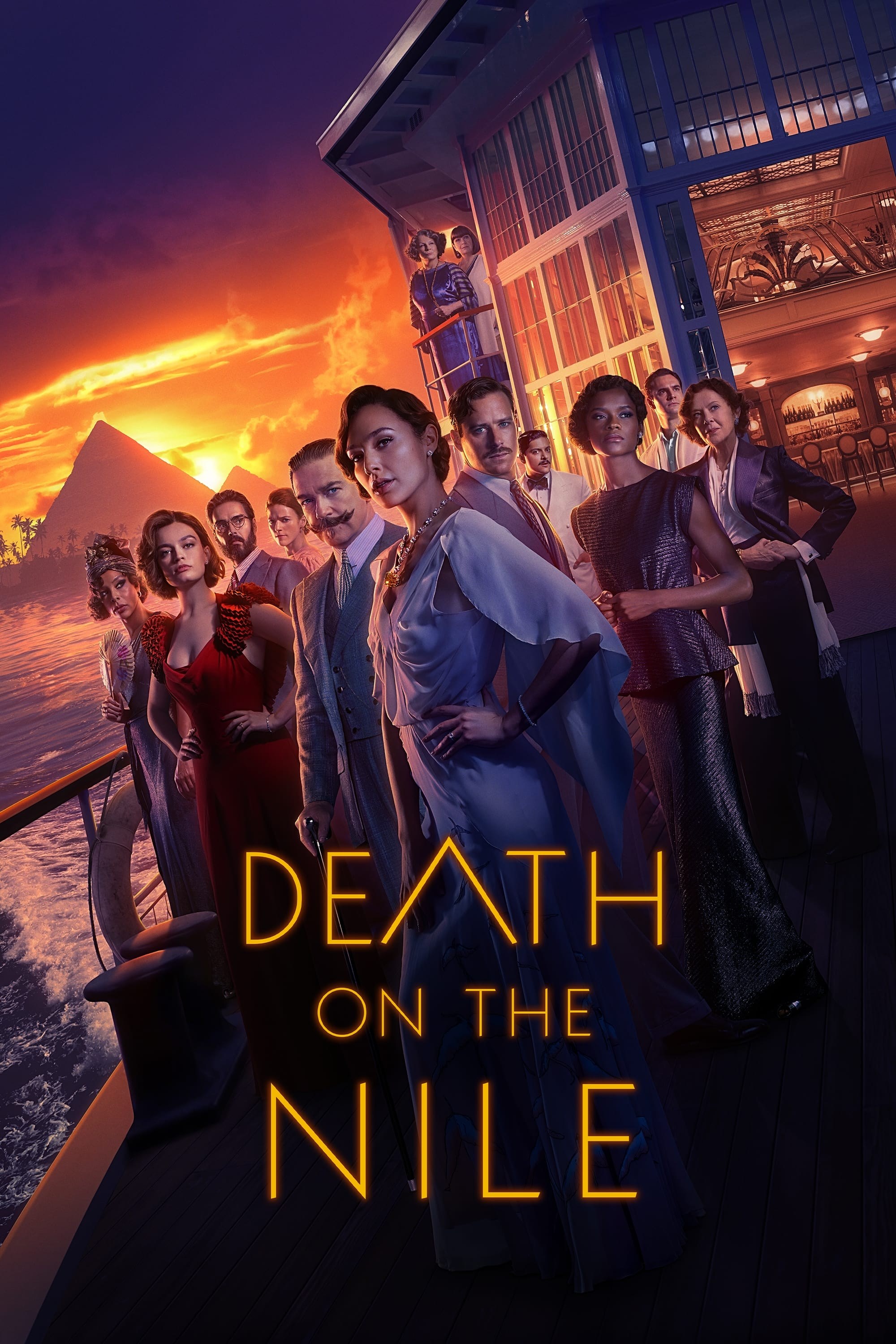 Poster de MUERTE EN EL NILO en inglés