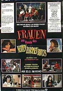 Poster de MUJERES AL BORDE DE UN ATAQUE DE "NERVIOS"