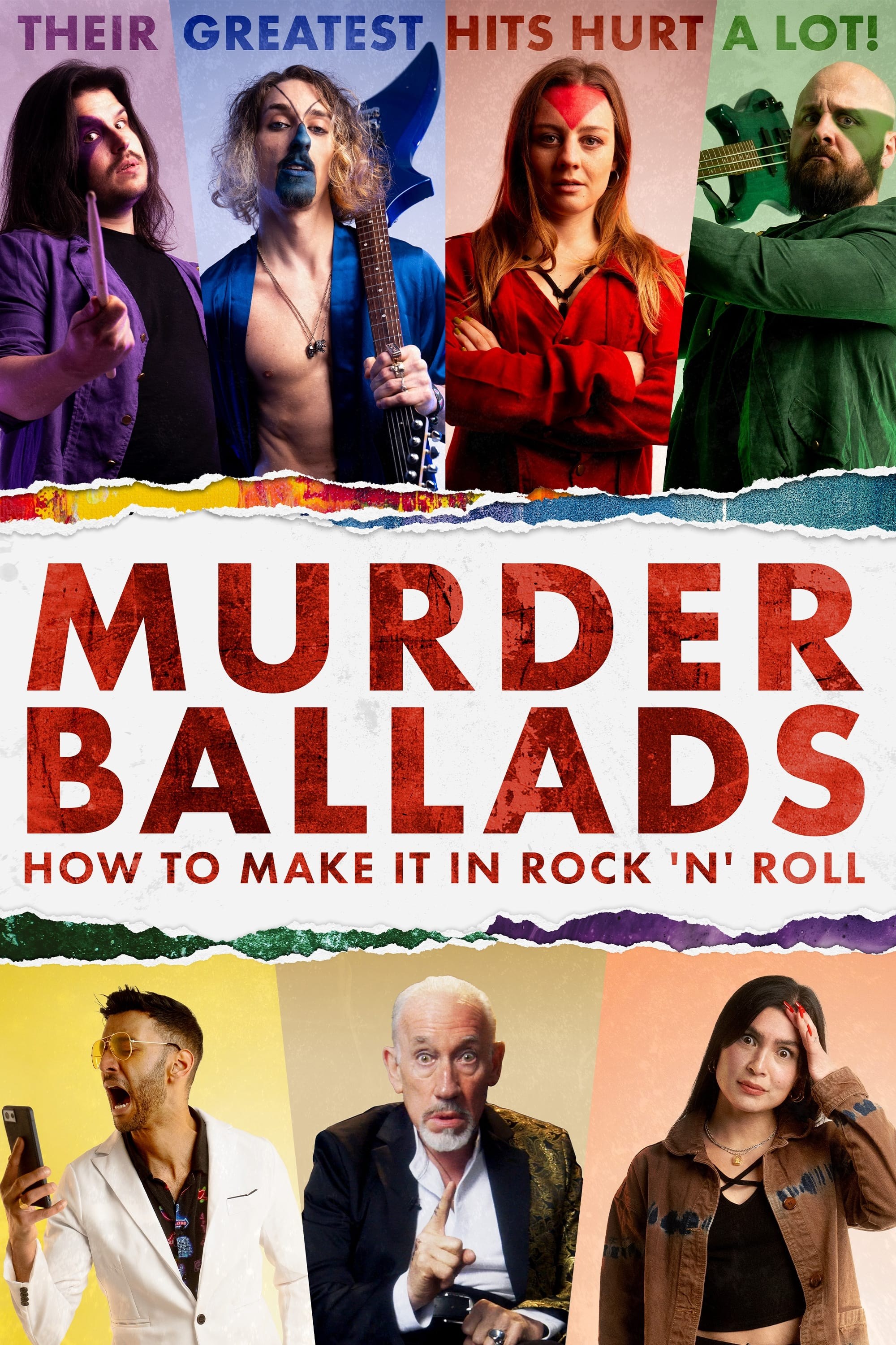 Poster de MURDER BALLADS: HOW TO MAKE IT IN ROCK &APOS;N&APOS; ROLL en inglés