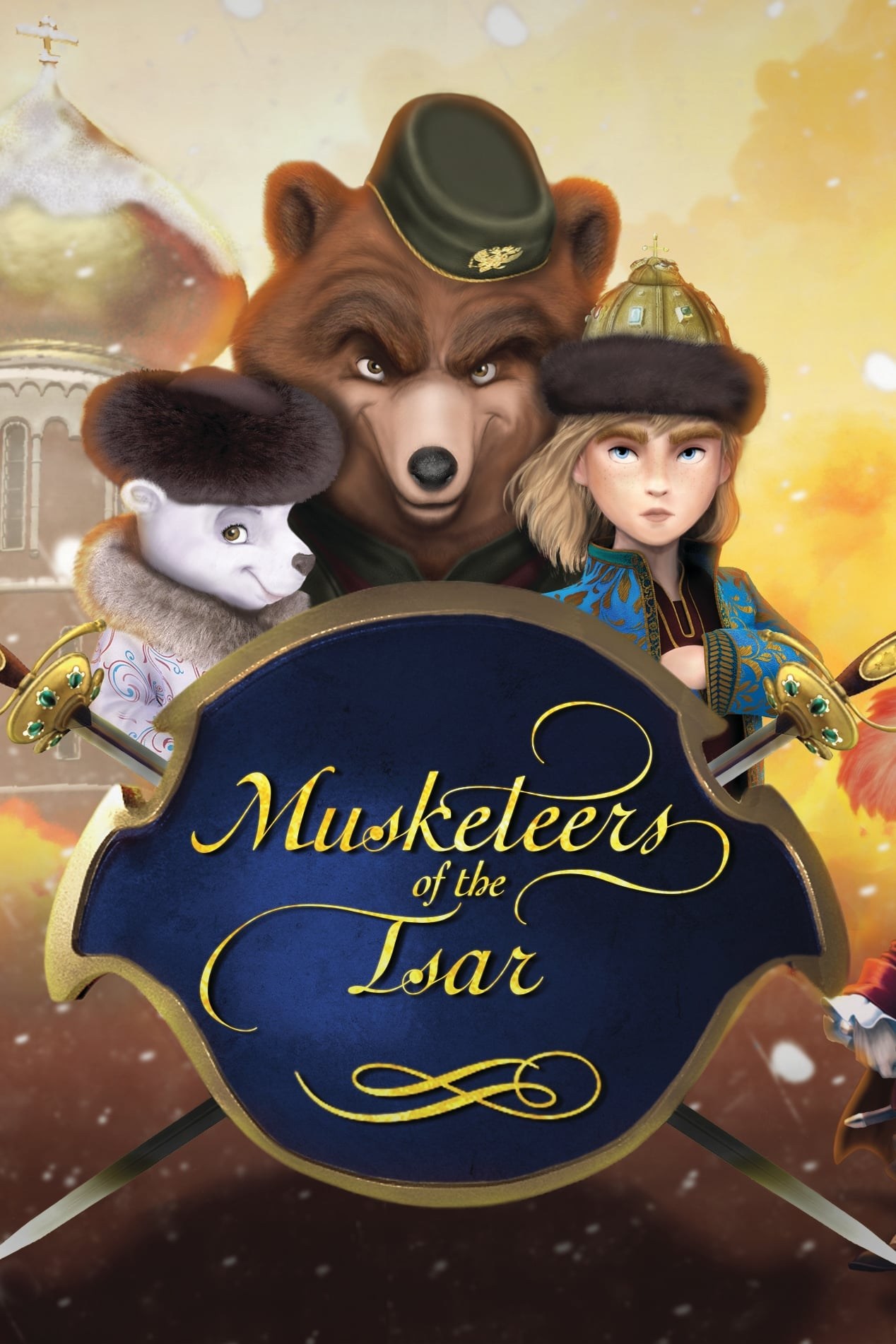 Poster de MOUSQUETAIRES DU TSAR en inglés