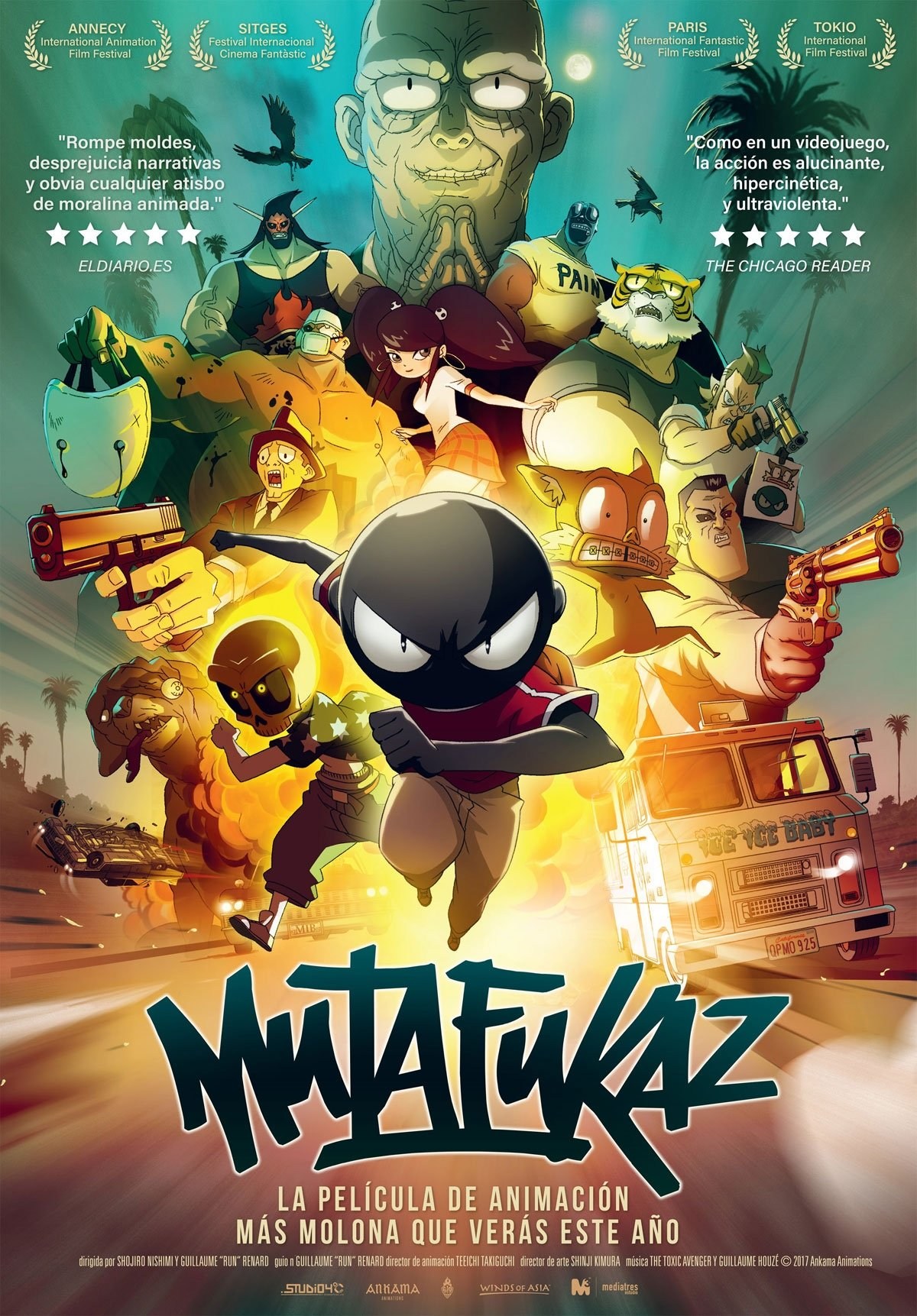 Poster de MUTAFUKAZ en español