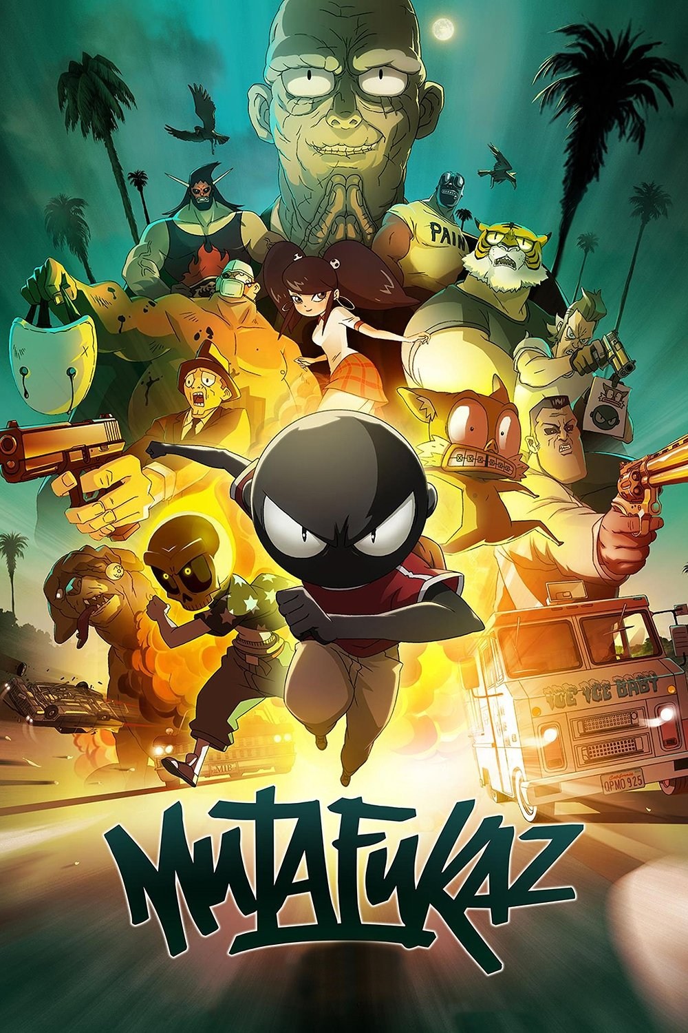 Poster de MUTAFUKAZ en inglés