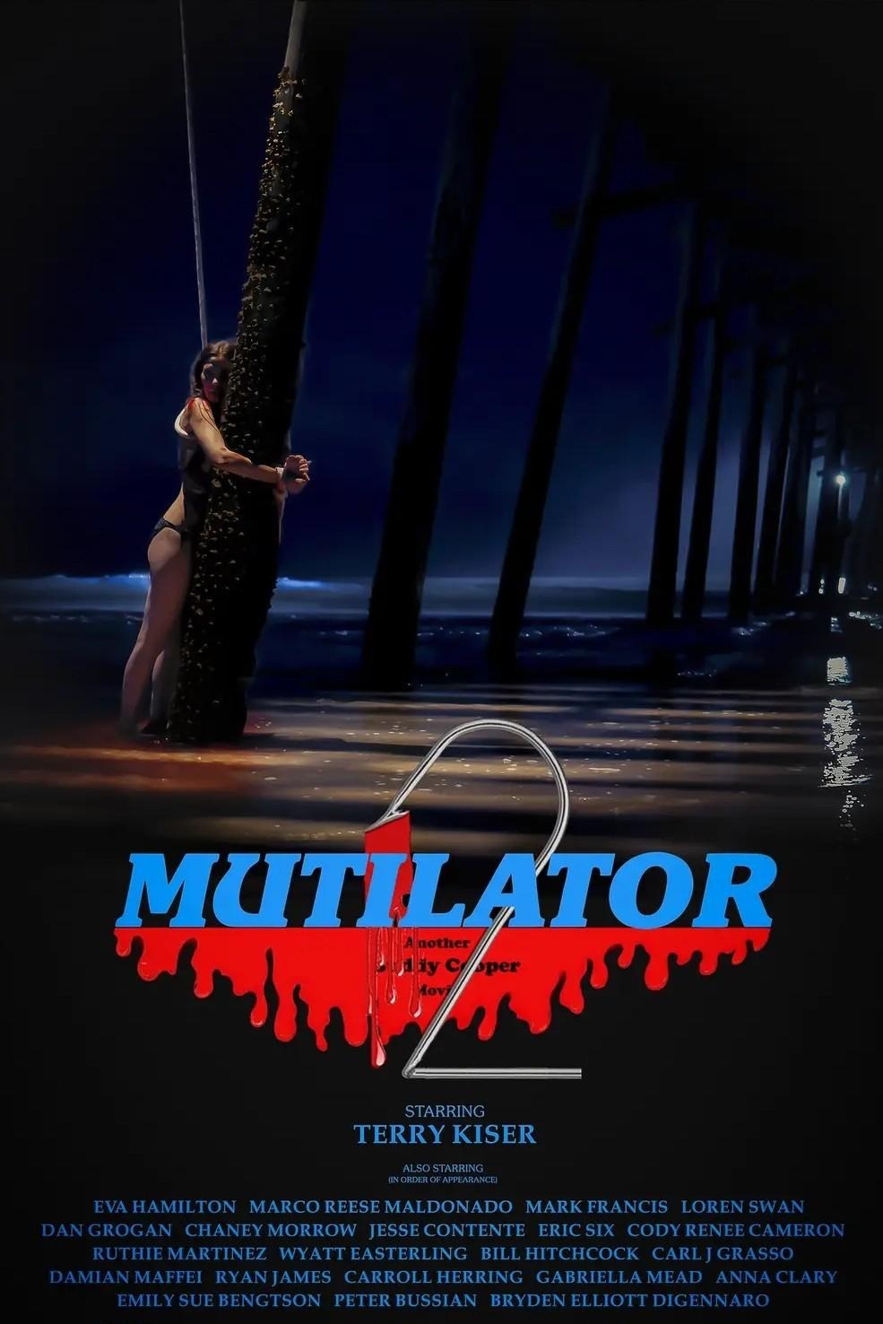 Poster de MUTILATOR 2 en inglés
