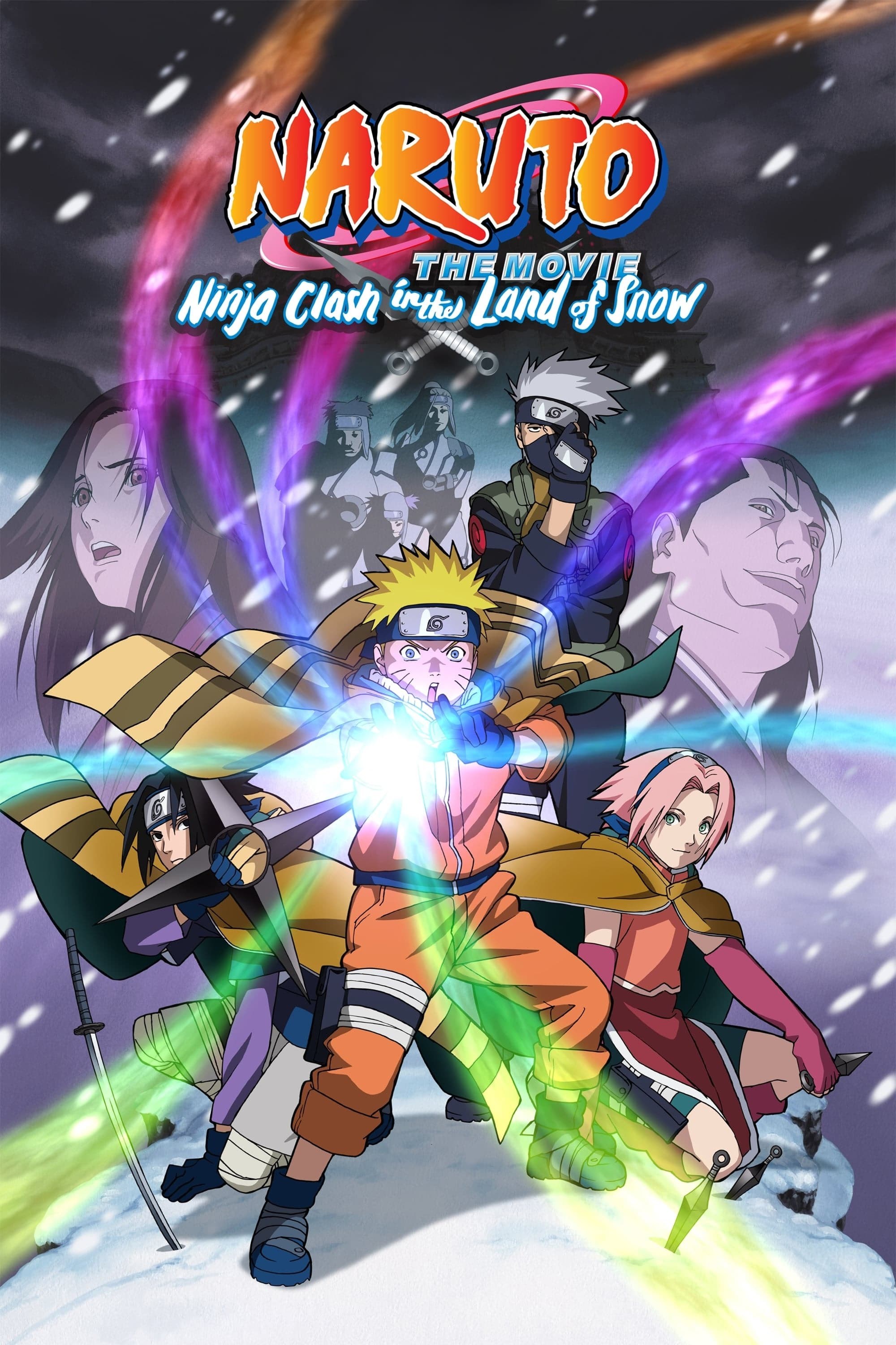 Poster de NARUTO LA PELÍCULA: ¡LA GRAN MISIÓN! ¡EL RESCATE DE LA PRINCESA DE LA NIEVE! en inglés