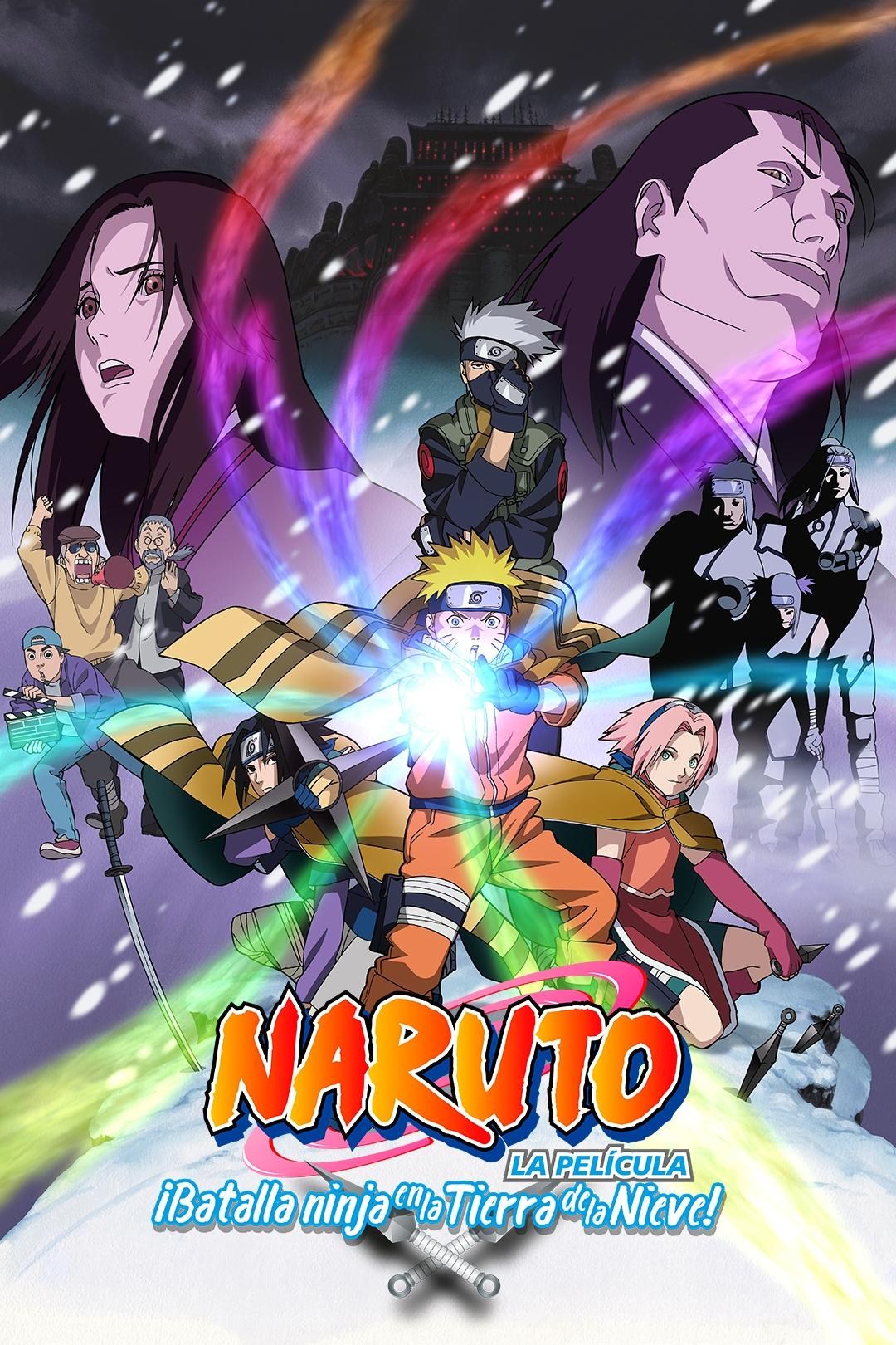 Poster de NARUTO LA PELÍCULA: ¡LA GRAN MISIÓN! ¡EL RESCATE DE LA PRINCESA DE LA NIEVE! en español