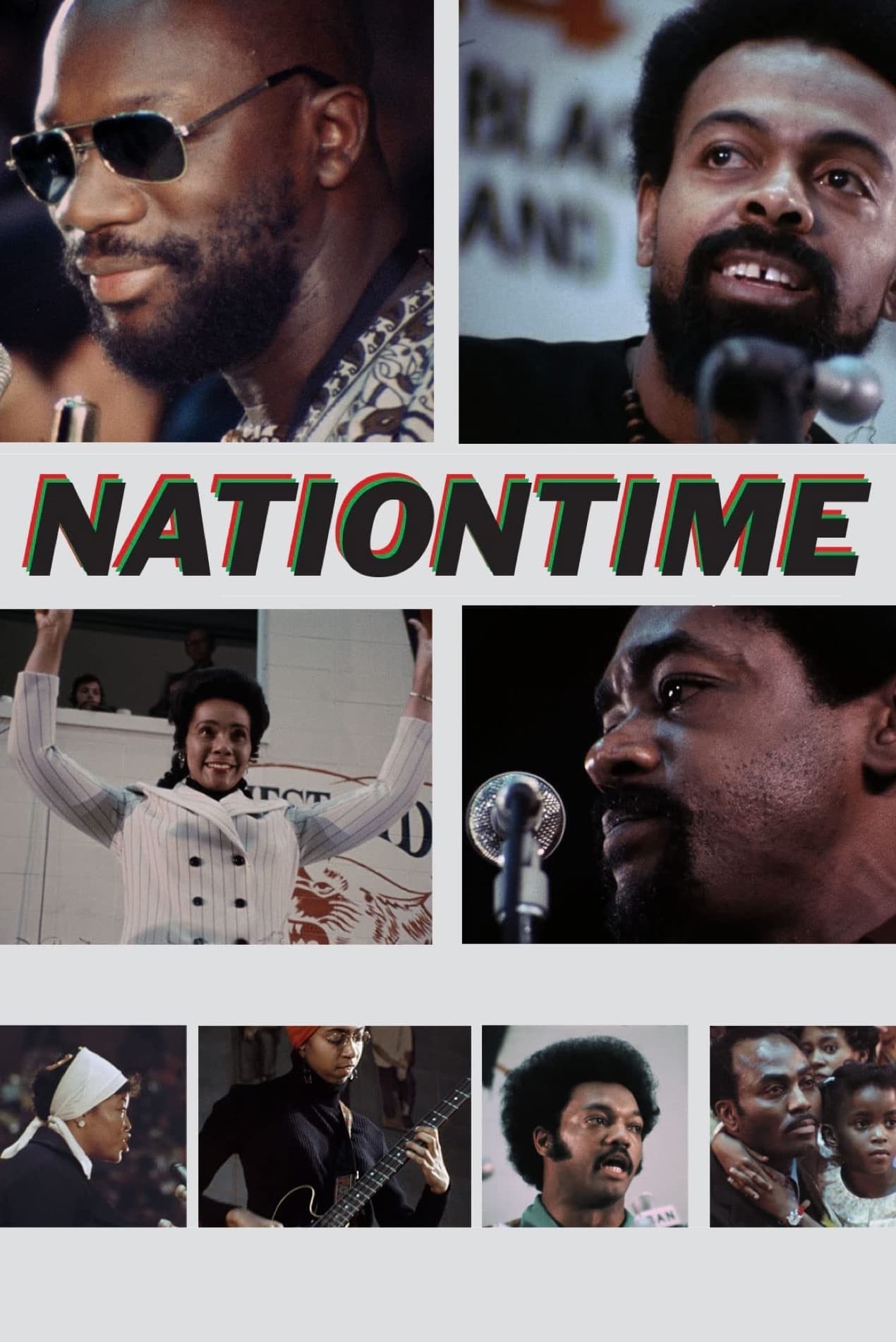 Poster de NATIONTIME en inglés