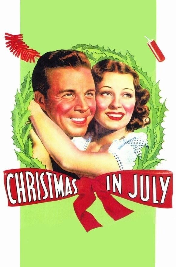Poster de NAVIDADES EN JULIO en inglés