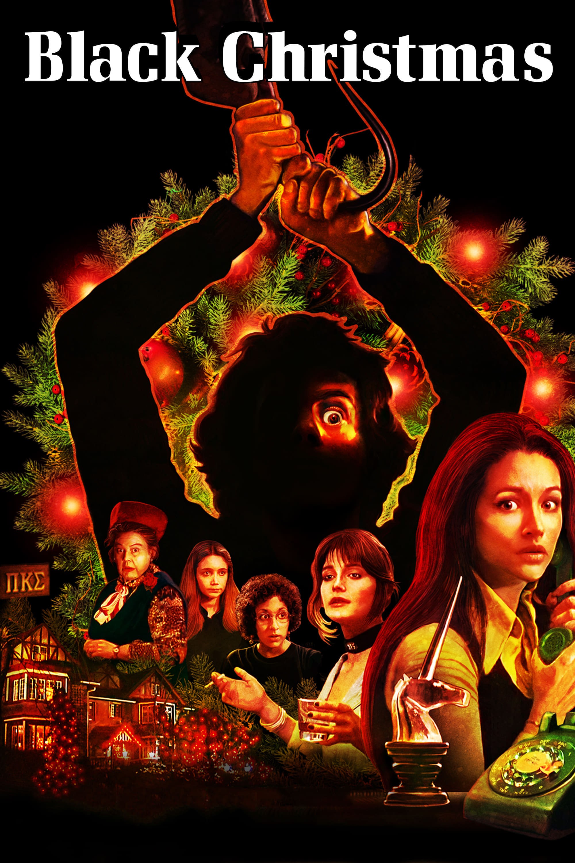 Poster de NAVIDADES NEGRAS en inglés