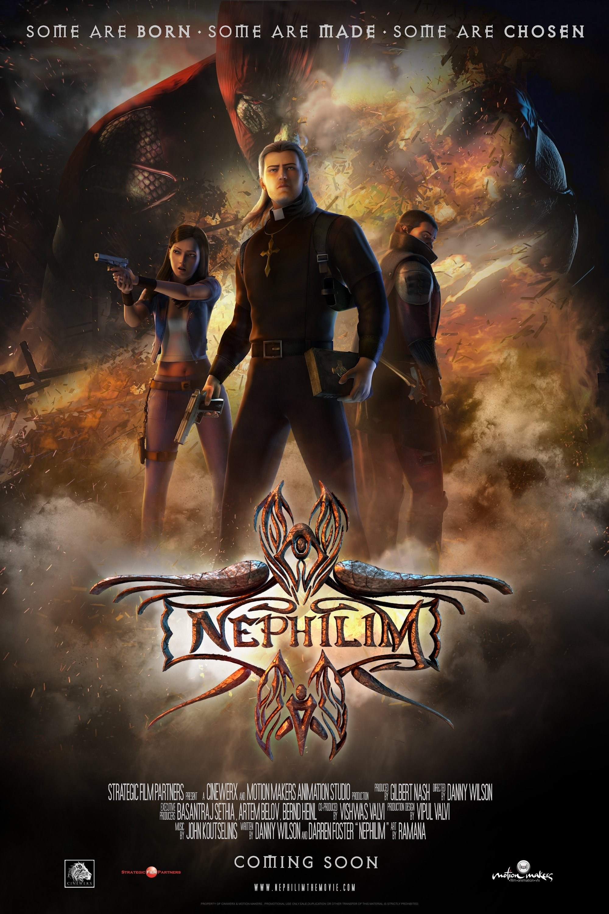 Poster de NEPHILIM en inglés