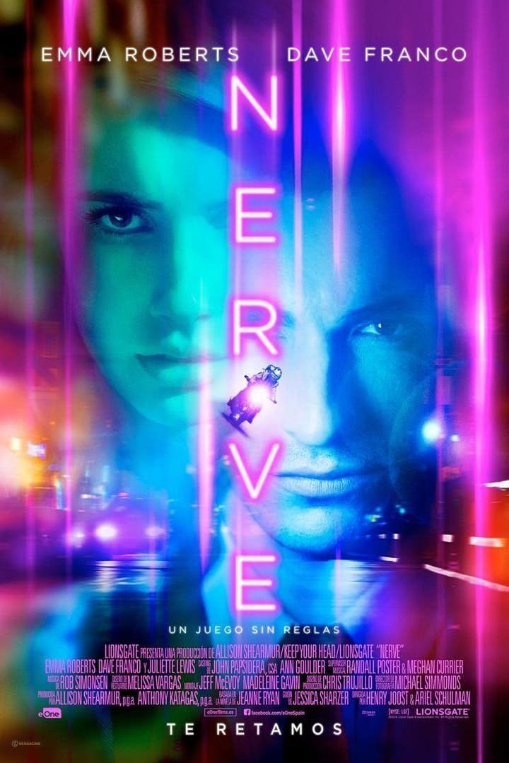 Poster de NERVE: UN JUEGO SIN REGLAS en español