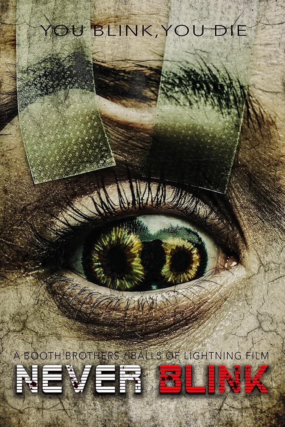 Poster de NEVER BLINK