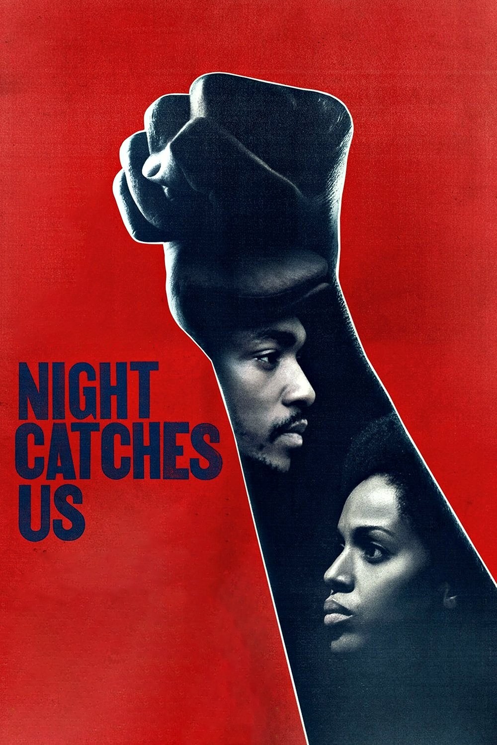 Poster de NIGHT CATCHES US en inglés
