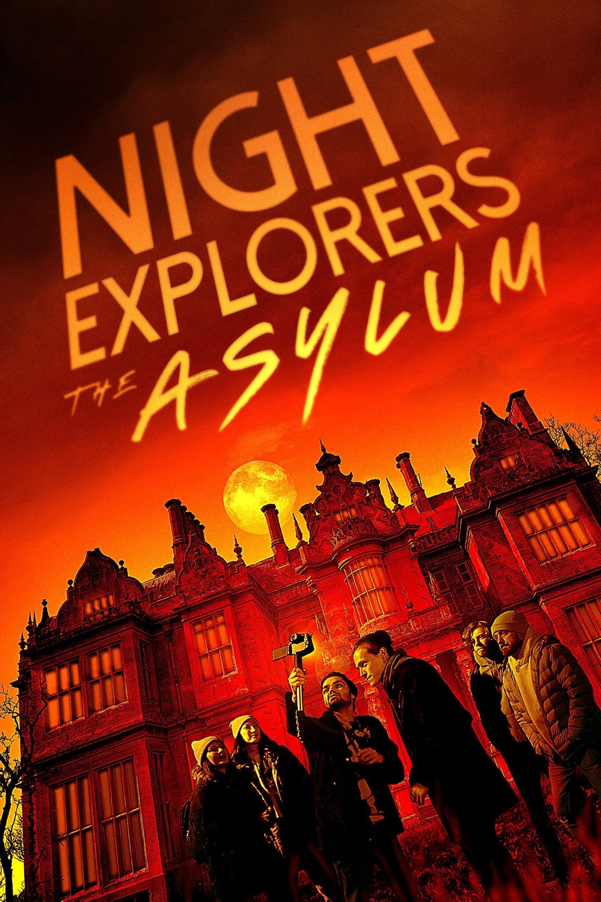 Poster de NIGHT EXPLORERS: THE ASYLUM en inglés