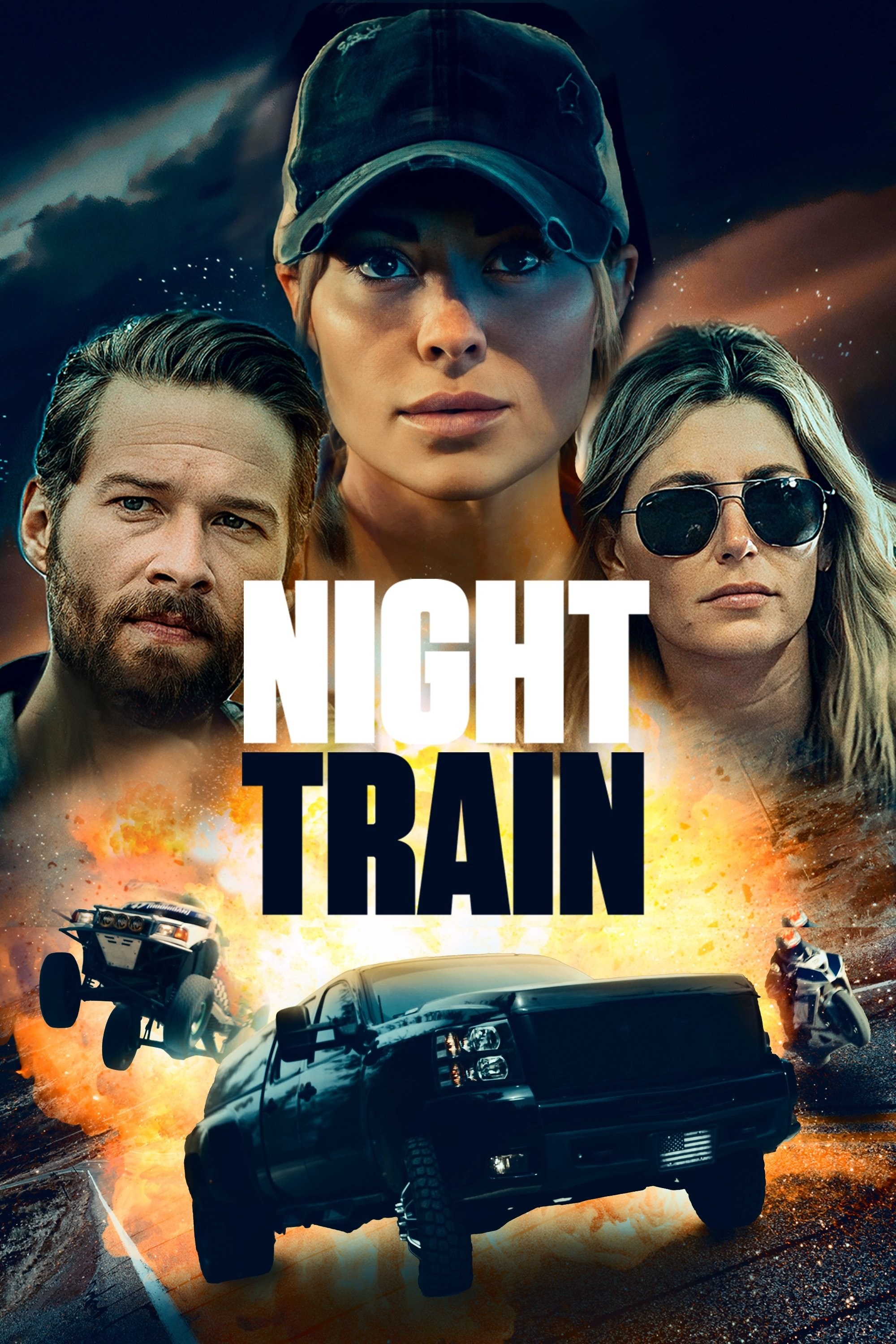 Poster de NIGHT TRAIN en inglés