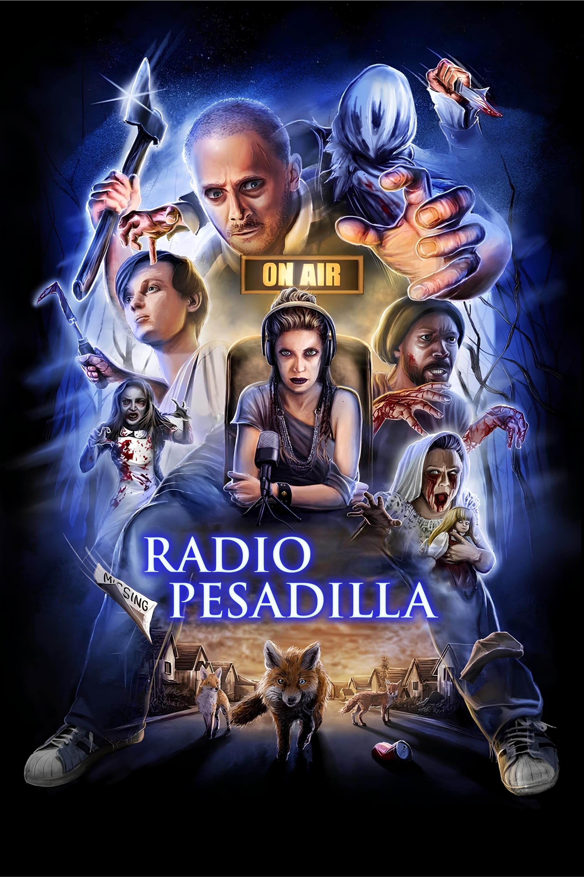 Poster de NIGHTMARE RADIO: THE NIGHT STALKER en español