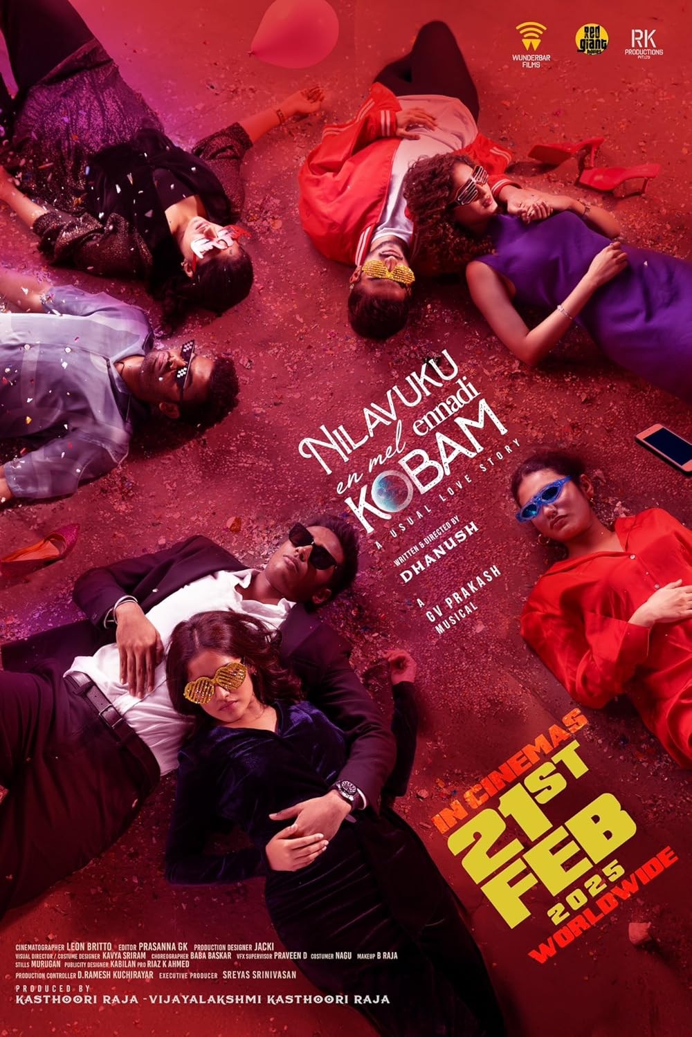 Poster de NILAVUKU ENMEL ENNADI KOBAM