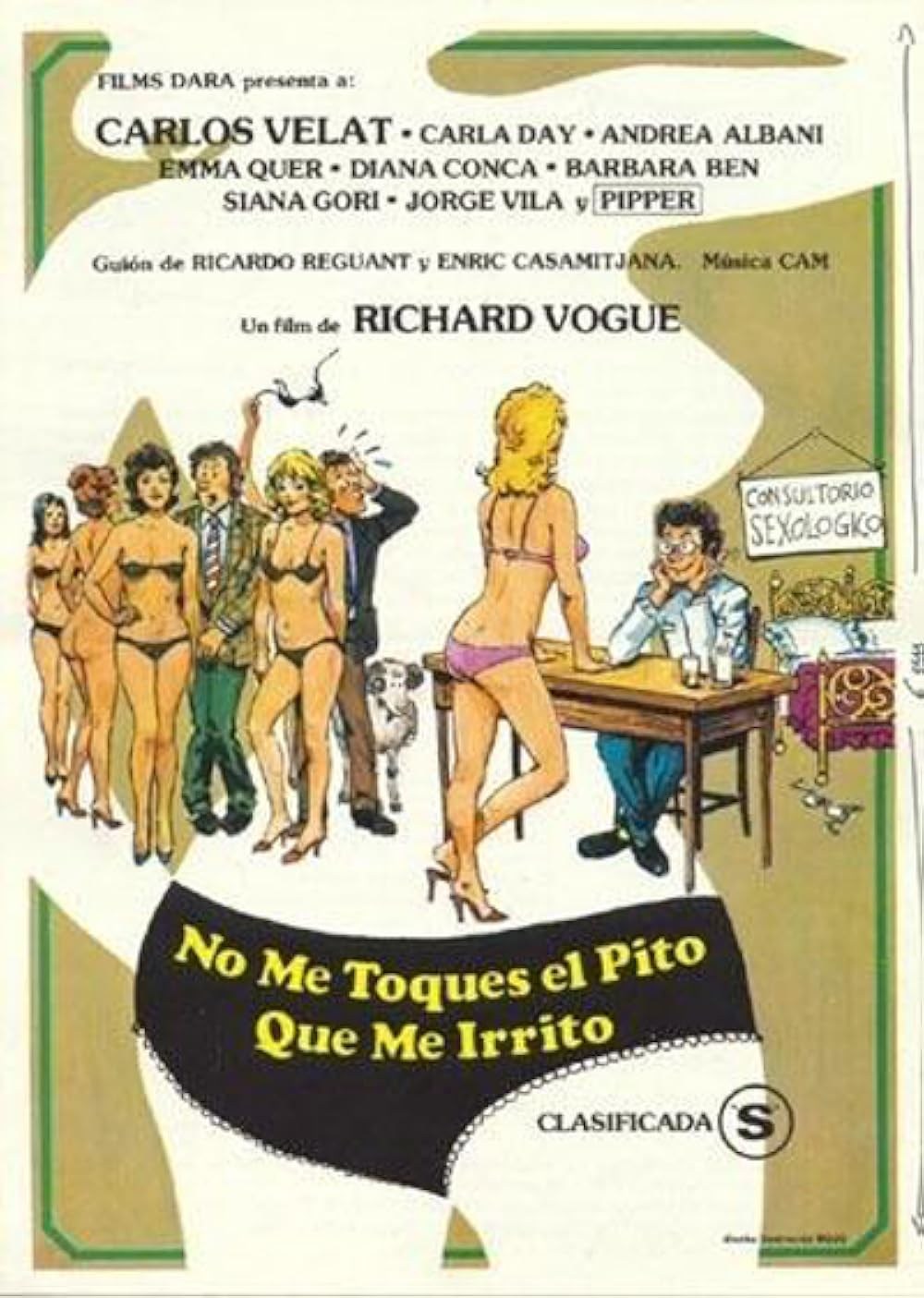 Poster de NO ME TOQUES EL PITO QUE ME IRRITO