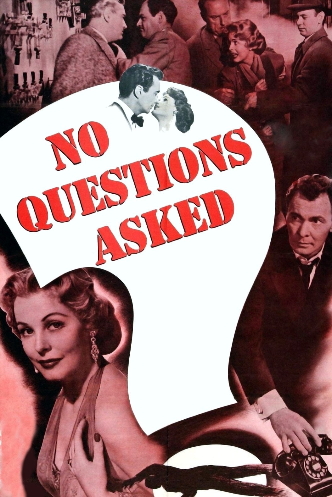 Poster de NO QUESTIONS ASKED en inglés