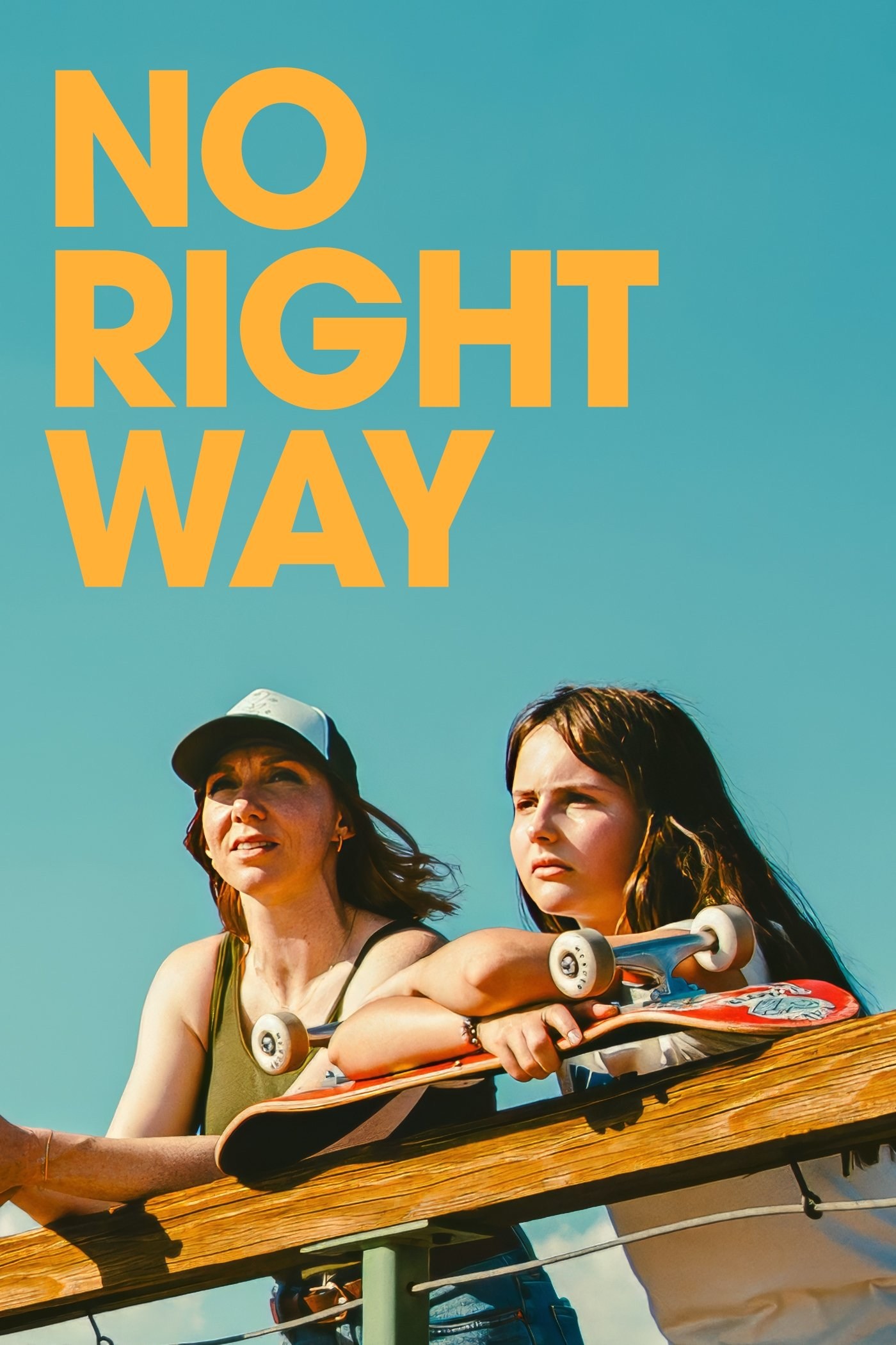 Poster de NO RIGHT WAY en inglés