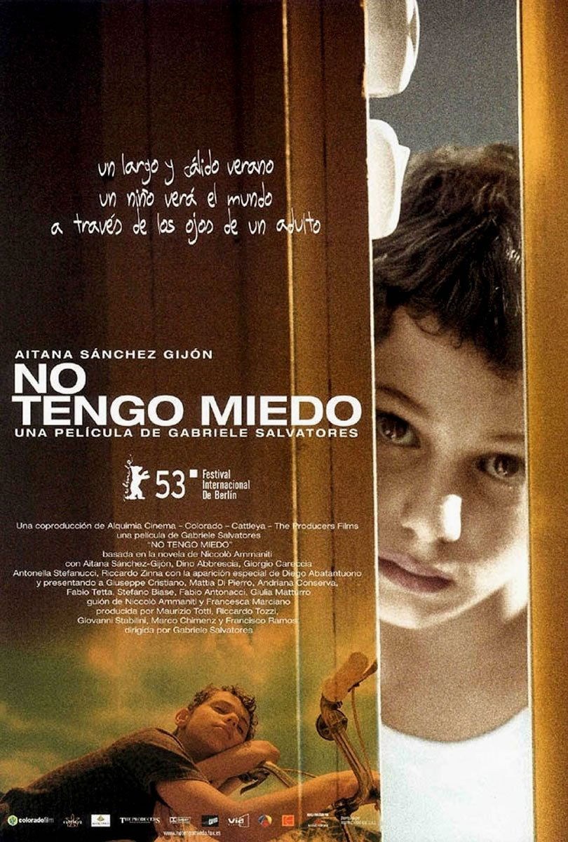 Poster de NO TENGO MIEDO en español