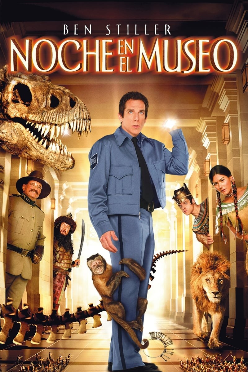Poster de Una noche en el museo en español