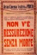 Non è resurrezione senza morte
