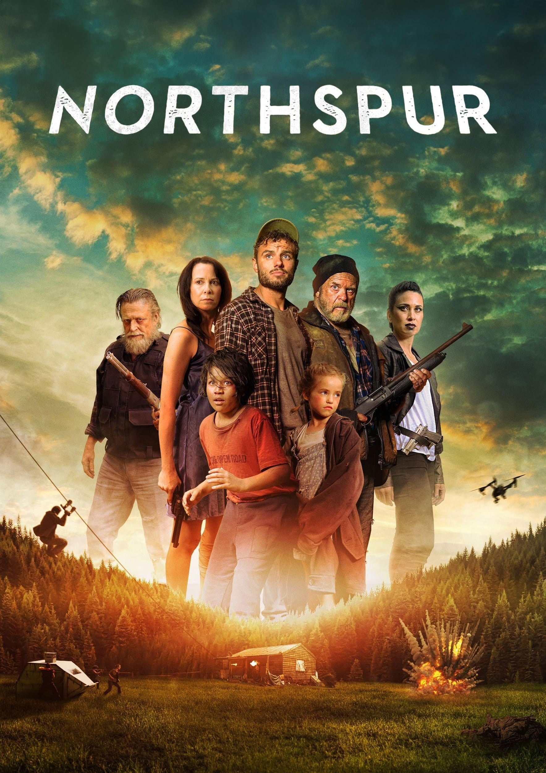 Poster de NORTHSPUR en inglés