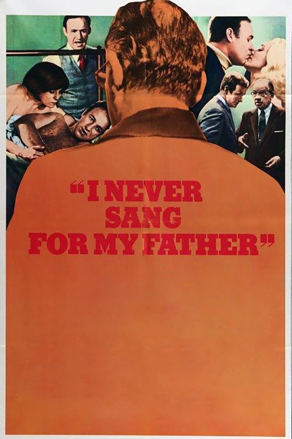 Poster de NUNCA CANTÉ PARA MI PADRE en inglés