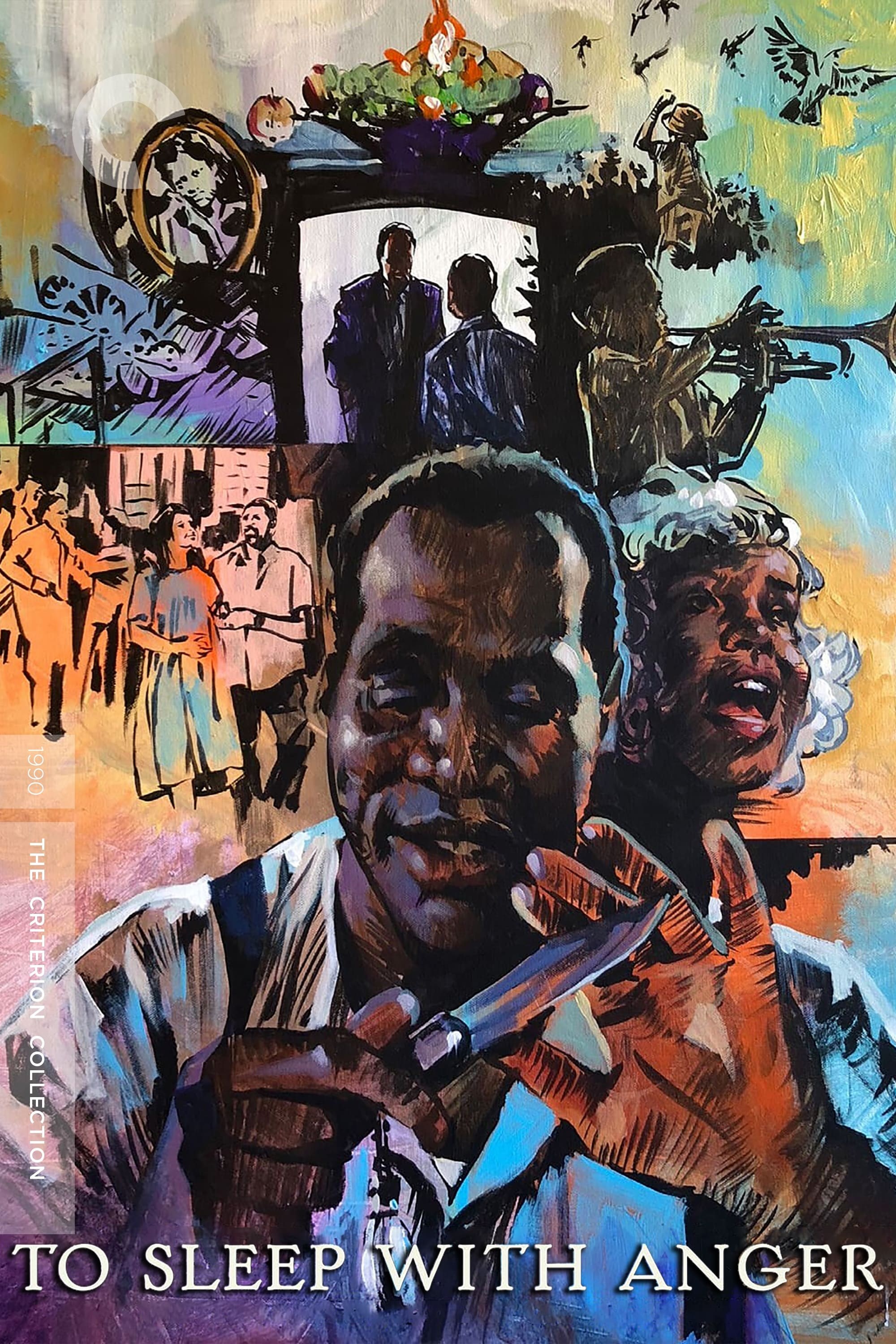 Poster de NUNCA TE ACUESTES ENFADADO en inglés