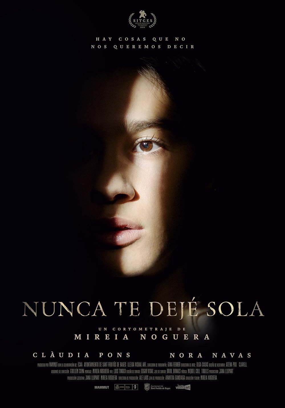 Poster de NUNCA TE DEJÉ SOLA