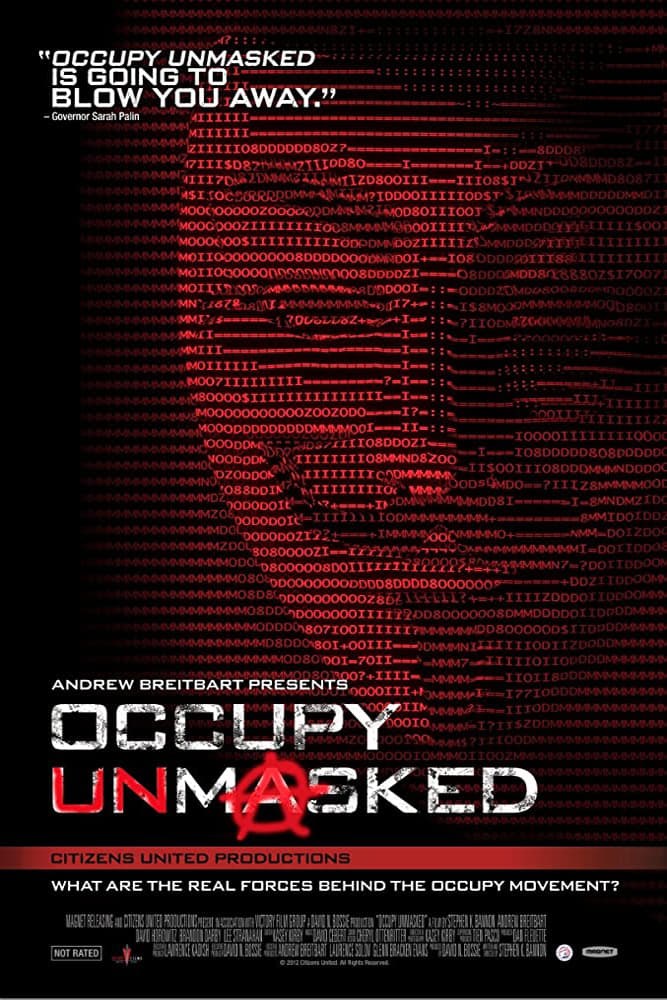 Poster de OCCUPY UNMASKED en inglés