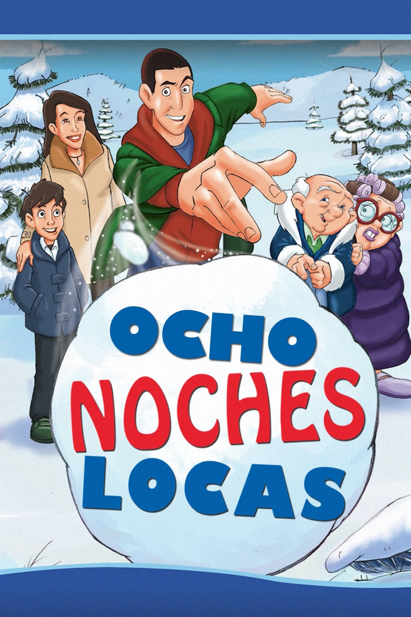 Poster de OCHO NOCHES LOCAS en español
