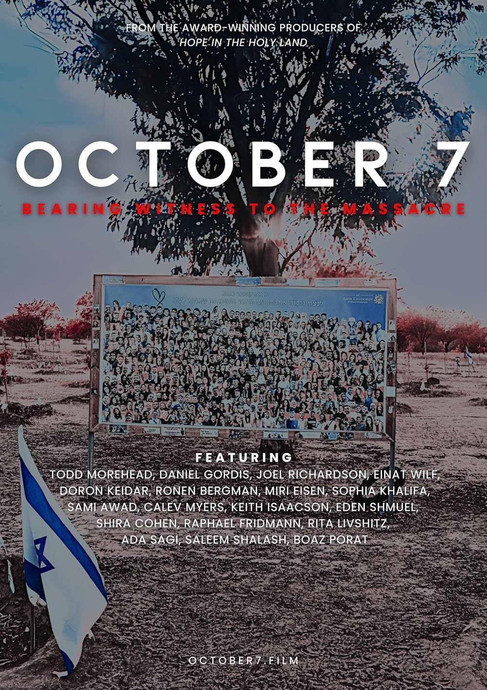 Poster de OCTOBER 7: BEARING WITNESS TO THE MASSACRE
