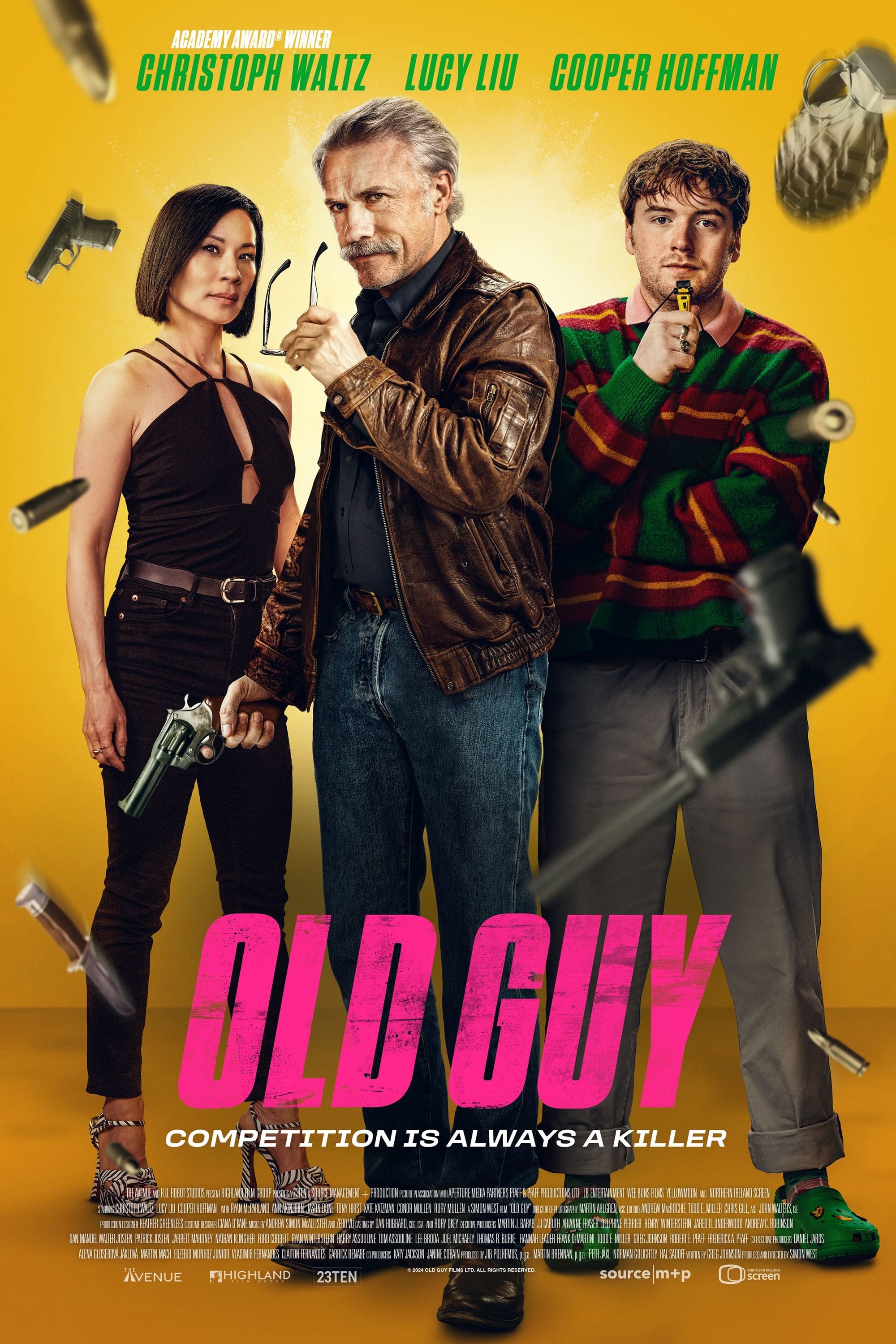 Poster de OLD GUY en inglés