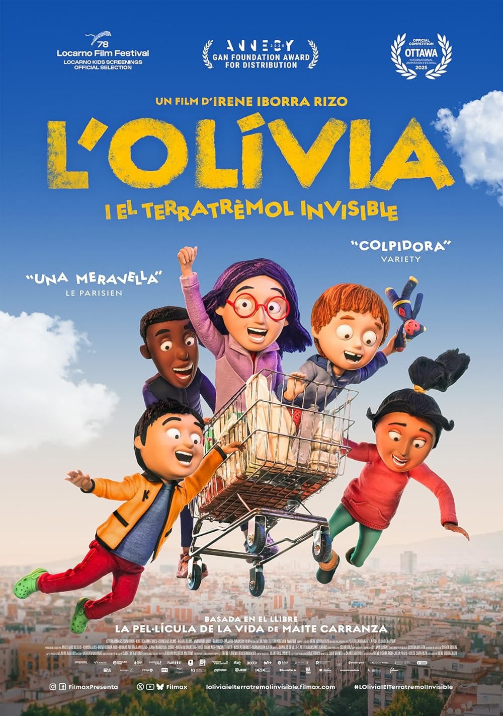 Poster de OLIVIA Y EL TERREMOTO INVISIBLE