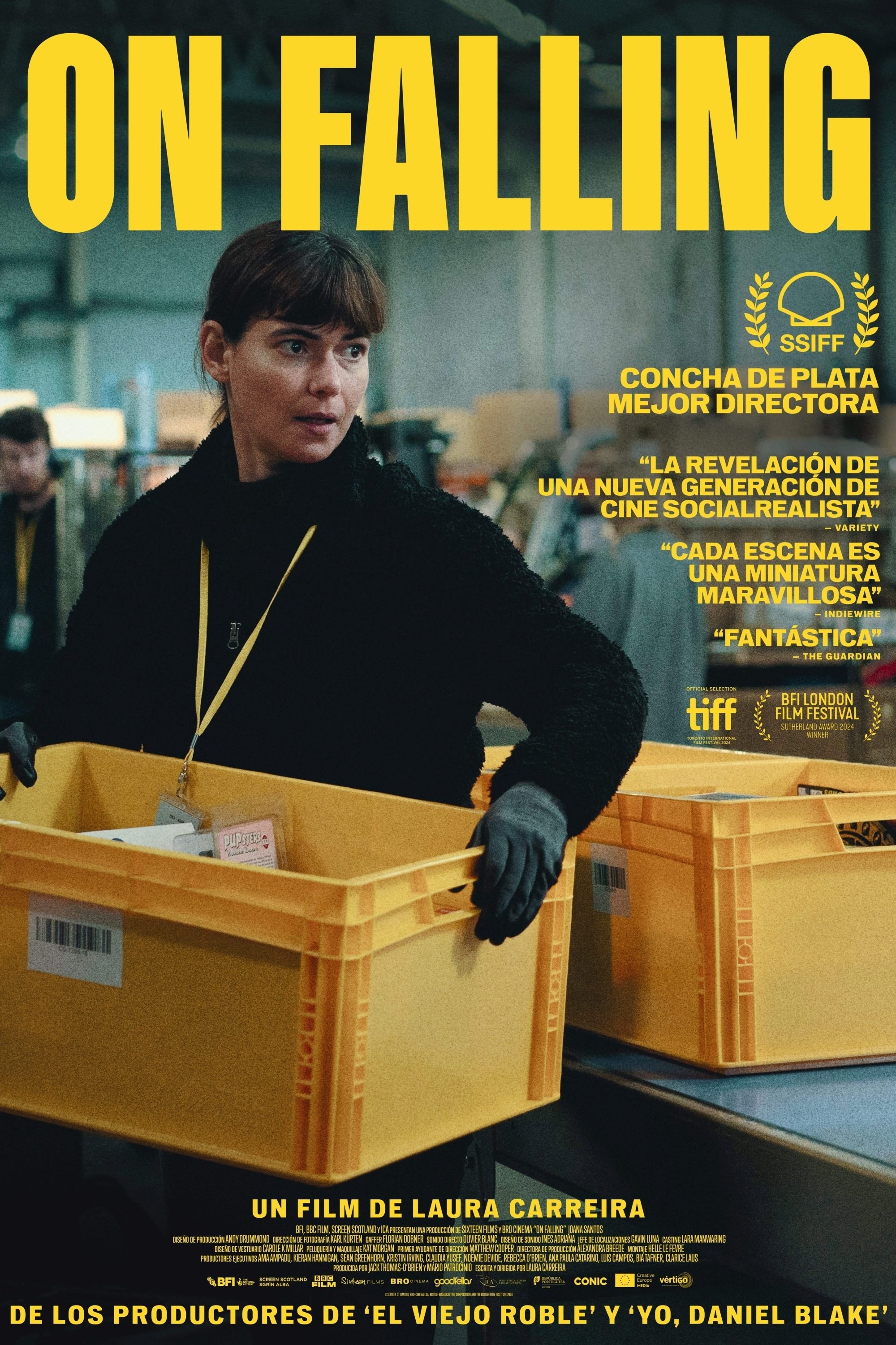 Poster de ON FALLING en español