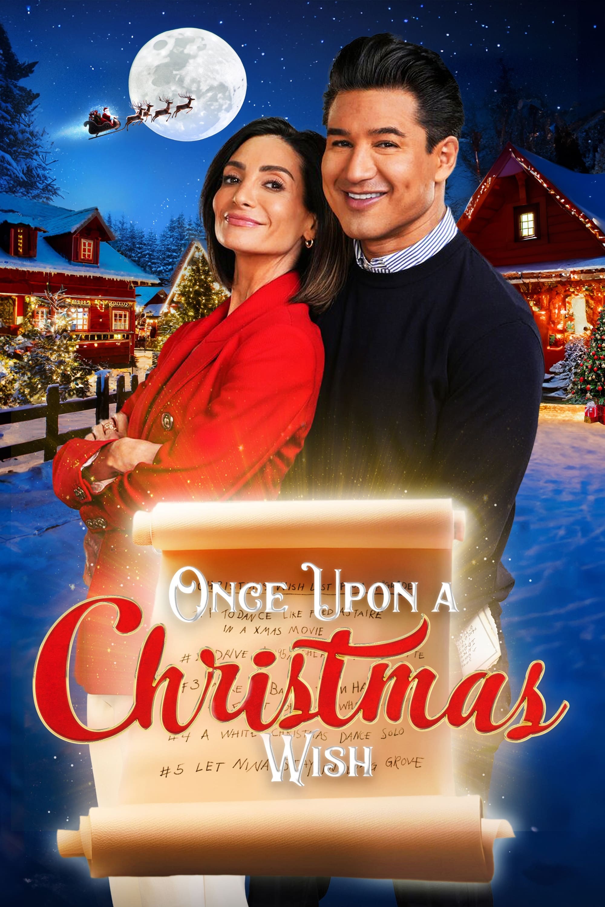 Poster de ONCE UPON A CHRISTMAS WISH en inglés
