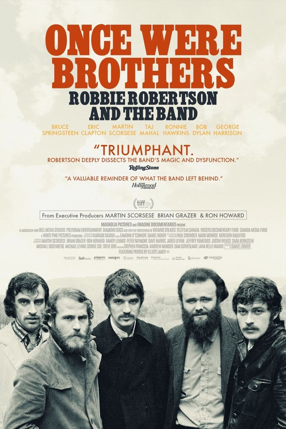 Poster de ONCE WERE BROTHERS: LA HISTORIA DE THE BAND en inglés