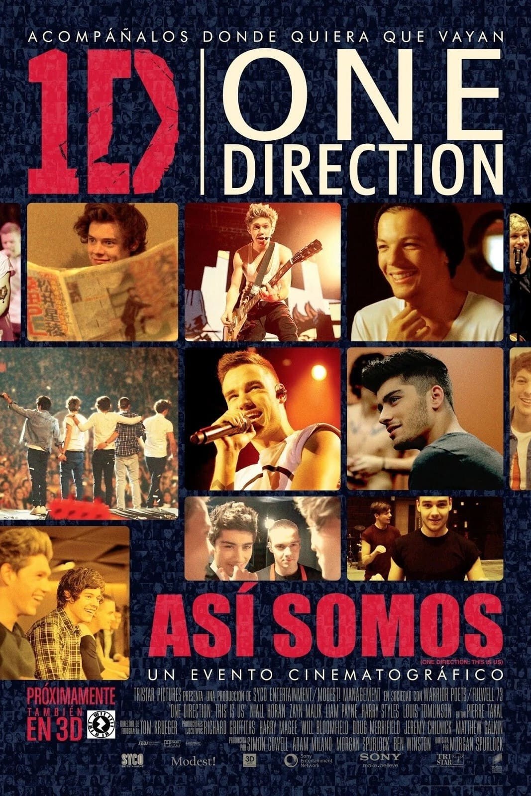 Poster de ONE DIRECTION: THIS IS US en español