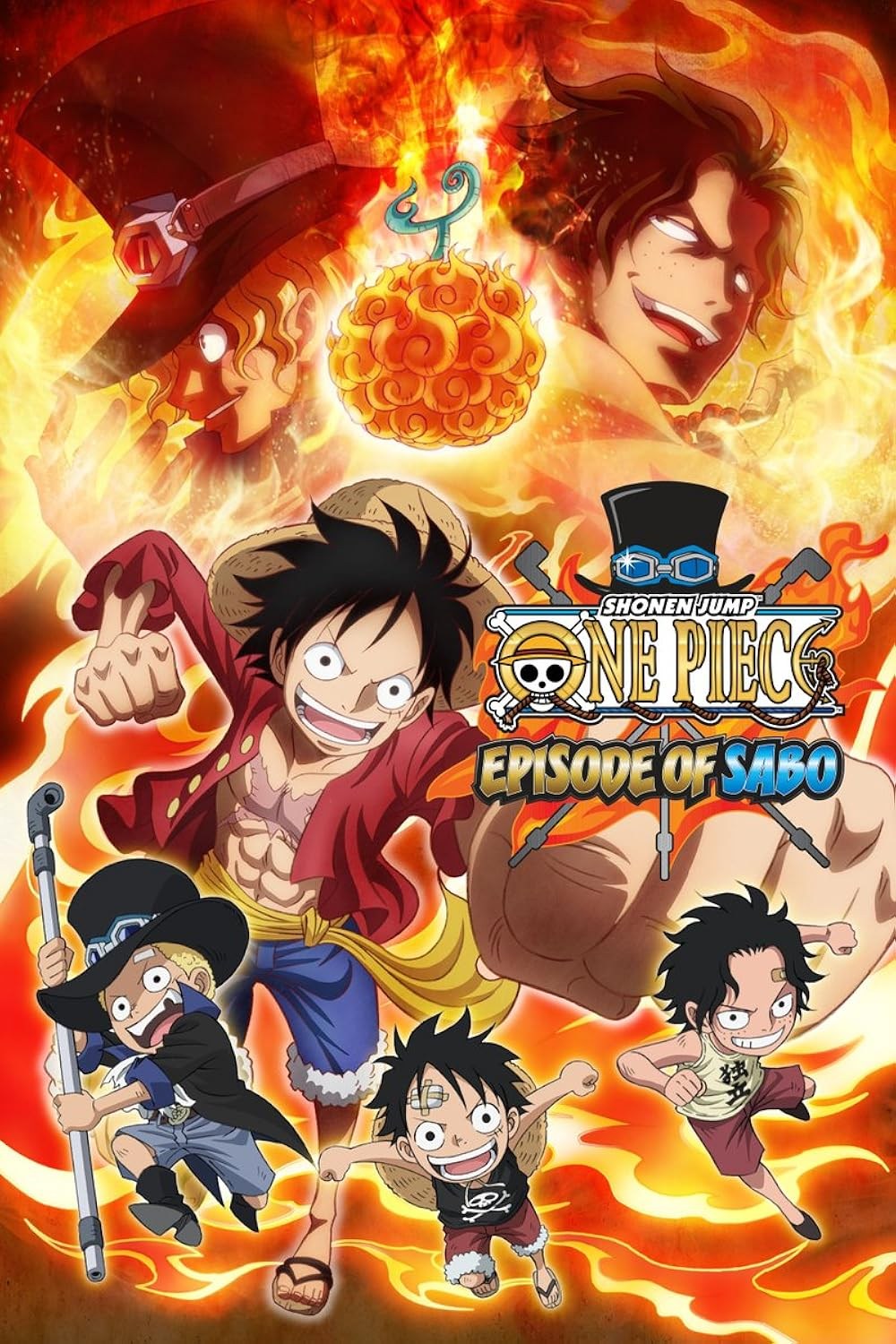 Poster de ONE PIECE: EPISODE OF SABO: BOND OF THREE BROTHERS, A MIRACULOUS REUNION AND AN INHERITED WILL