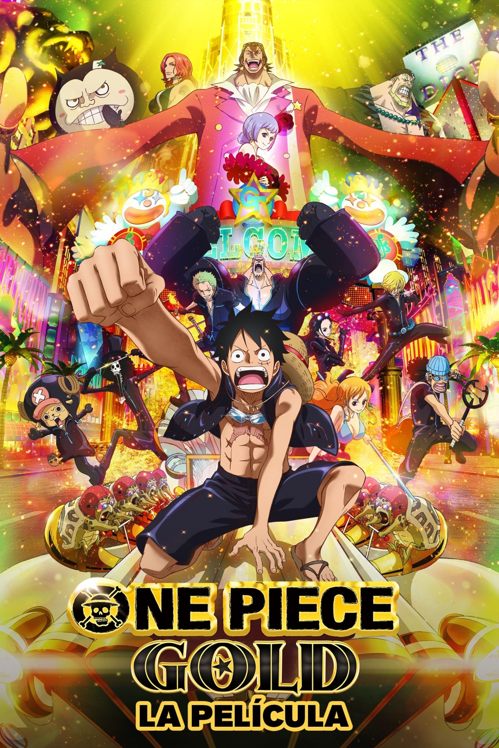 Poster de ONE PIECE GOLD en español