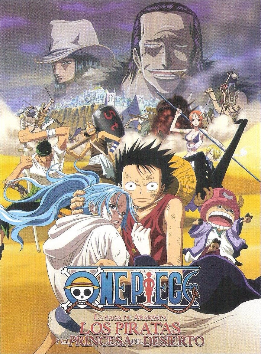 Poster de ONE PIECE: LA SAGA DE ARABASTA - LOS PIRATAS Y LA PRINCESA DEL DESIERTO en español
