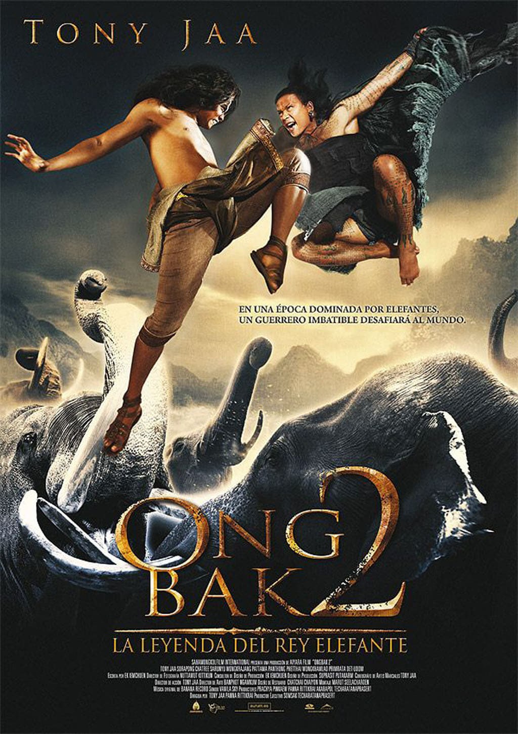 Poster de ONG BAK 2: LA LEYENDA DEL REY ELEFANTE en español