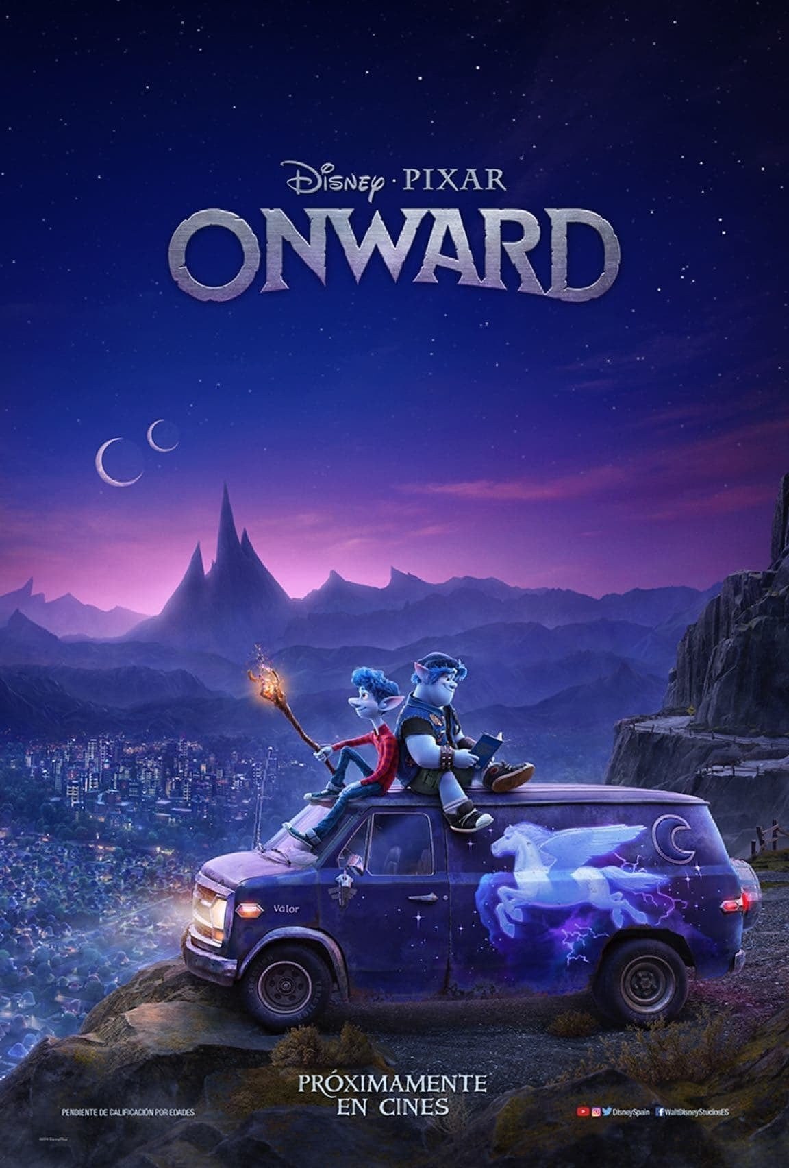 Poster de ONWARD en español