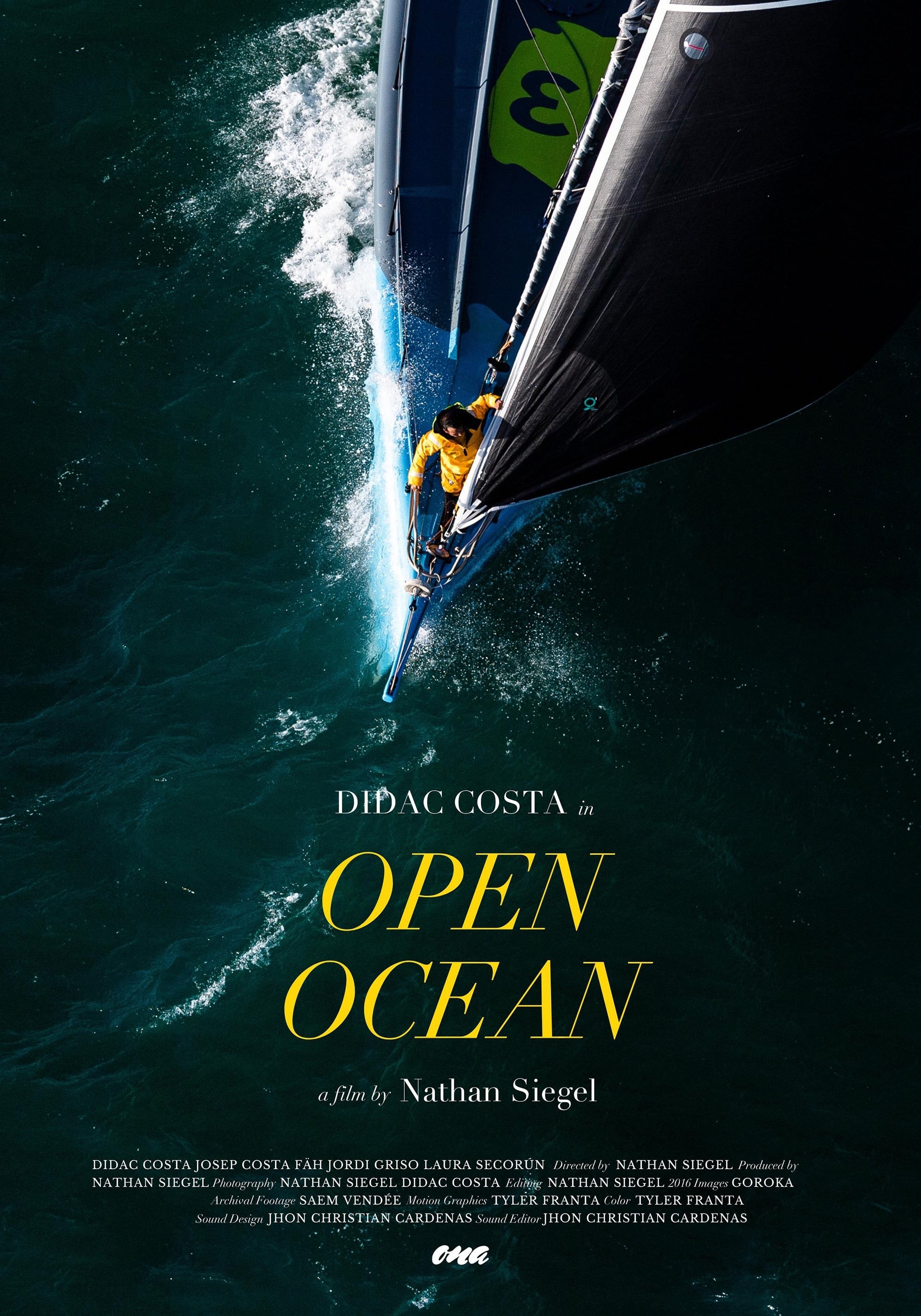 Poster de OPEN OCEAN en inglés