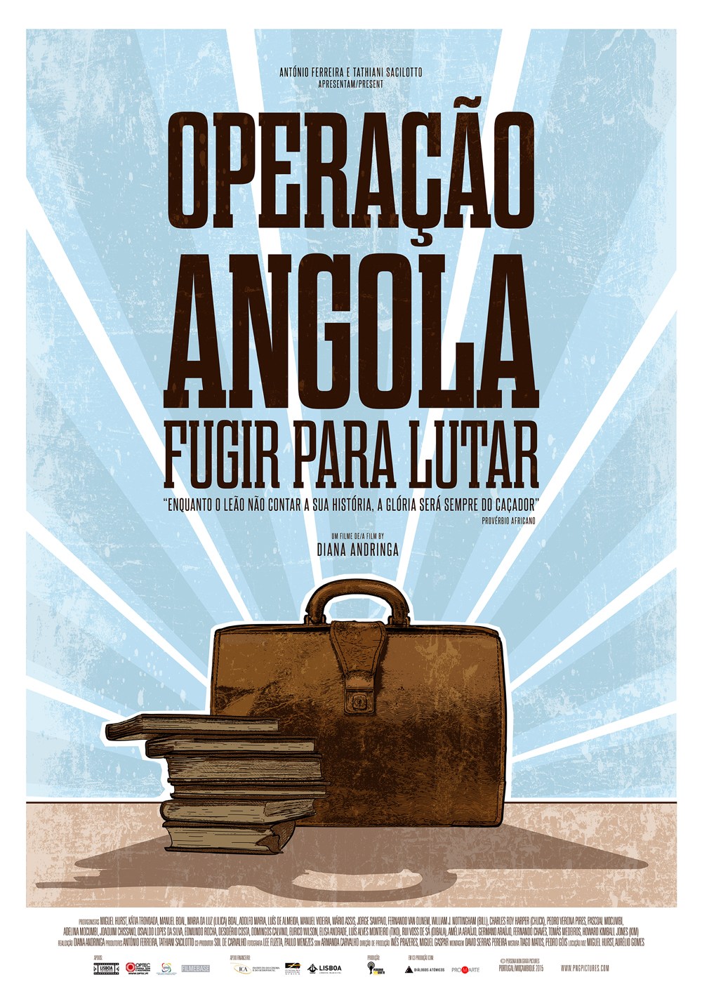 Poster de OPERAÇÃO ANGOLA: FUGIR PARA LUTAR