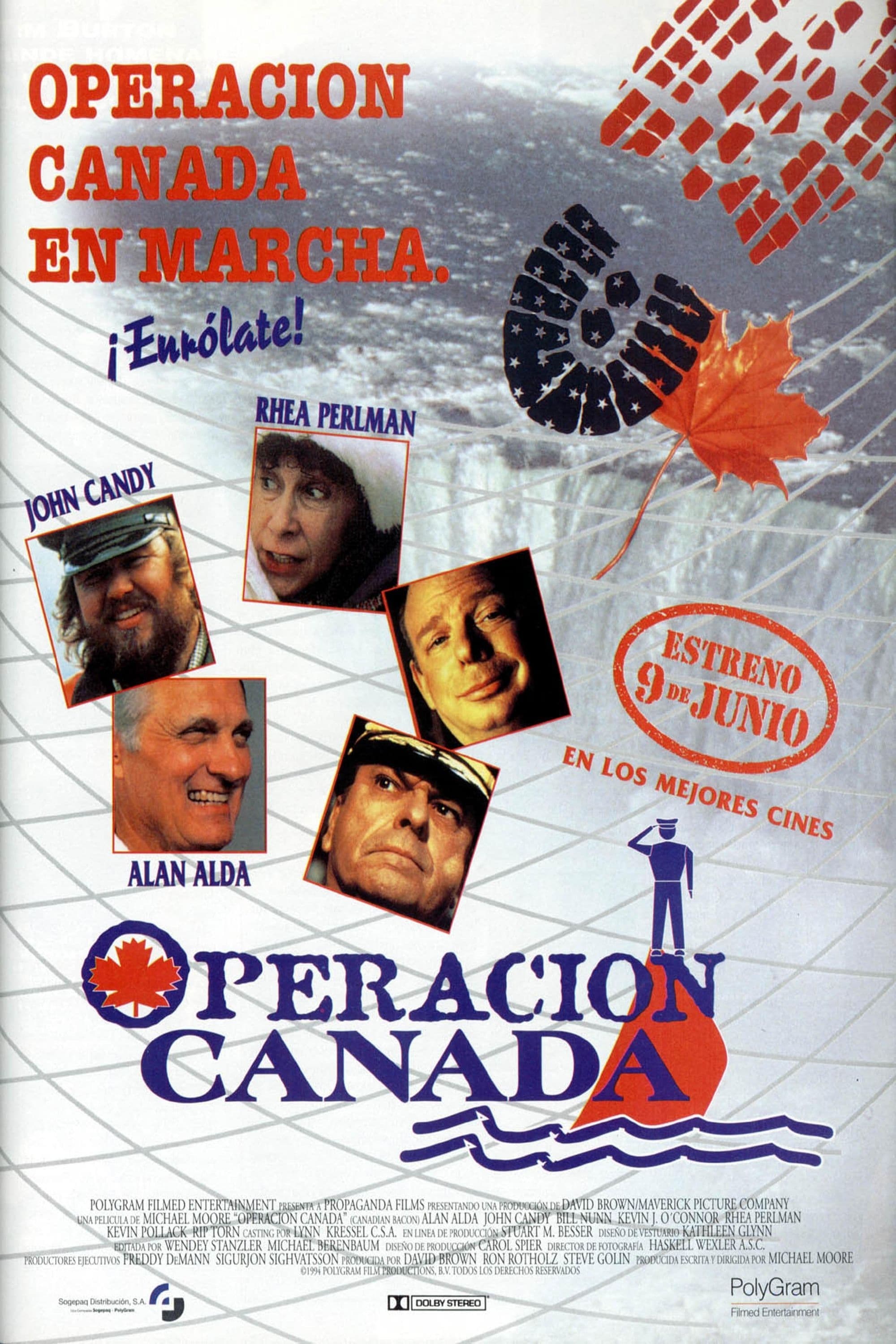 Poster de OPERACIÓN CANADÁ en español
