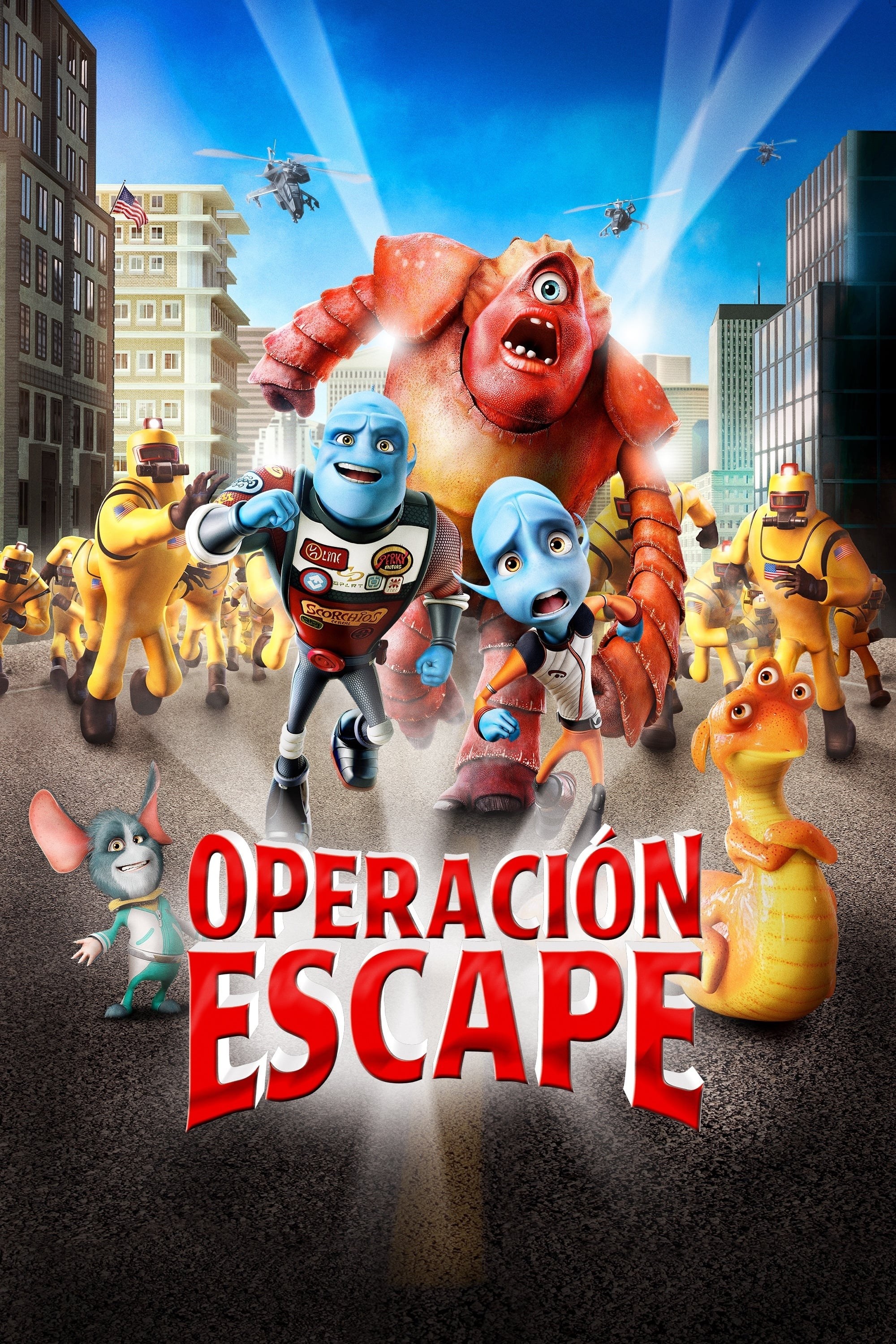 Poster de OPERACIÓN ESCAPE en español