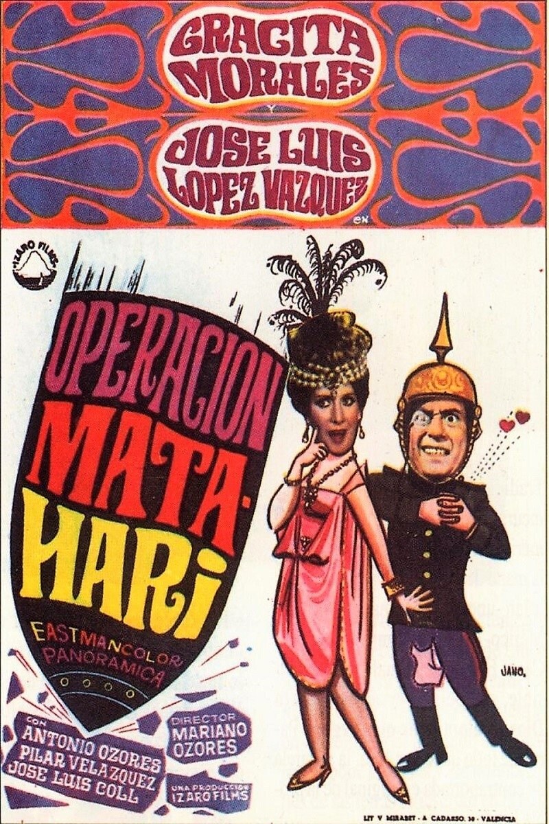 Poster de OPERACIÓN MATA HARI en español