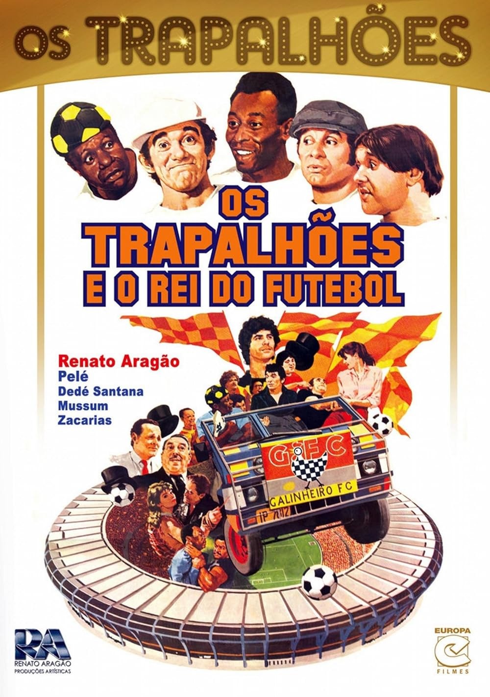 Poster de OS TRAPALHÕES E O REI DO FUTEBOL